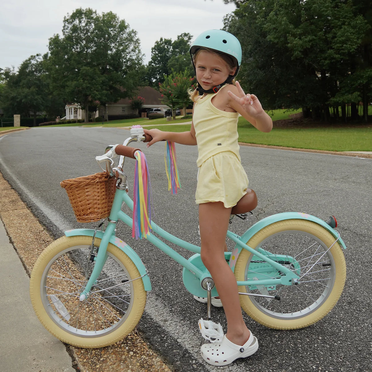 Glerc Little Molly 12 inch Kids Girls Bike for1 2-4 Years Old Child and Toddler,gifts,Pink