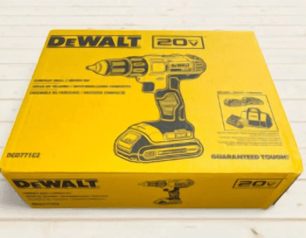 DeWALT DCD771C2 - 20V 1.3Ah Cordless Drill/Driver Kit