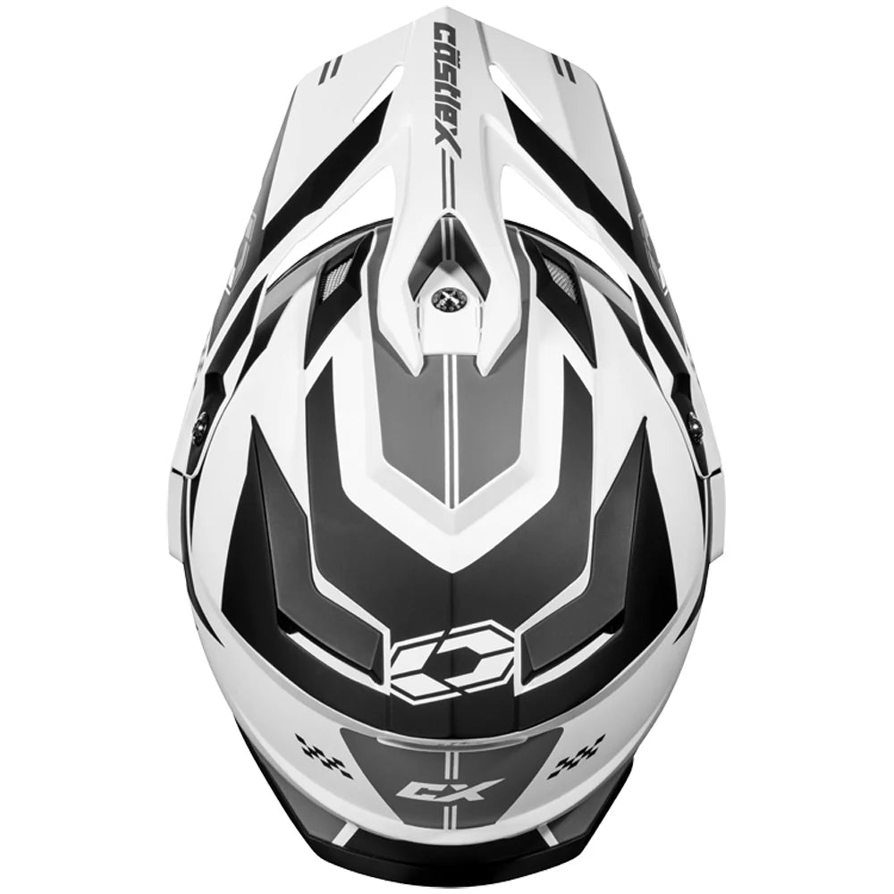 Castle X, 36-28152, Adult Dual Sport Snowmobile Helmet - Heated Shield - CX200 - WRATH - Matte Flo Orange, Small