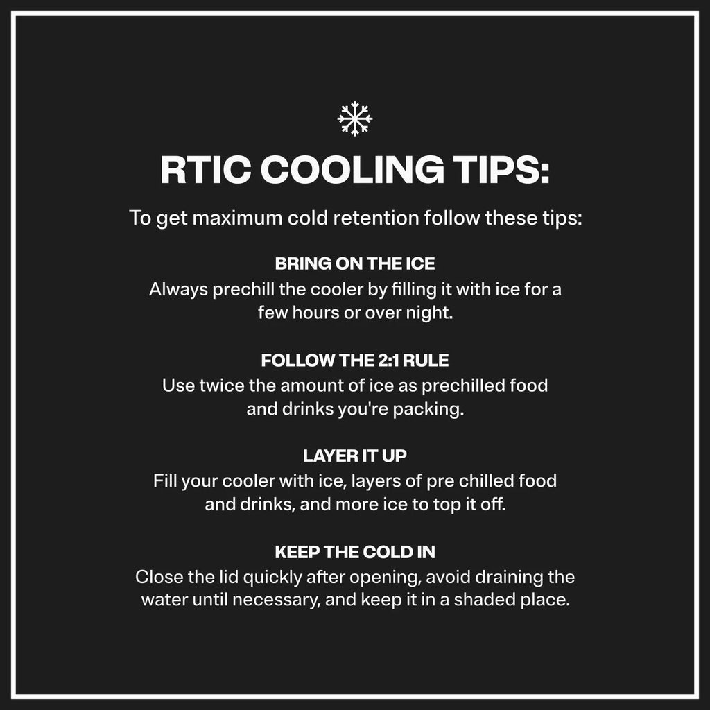 RTIC 32 QT Ultra-Light Hard-Sided Ice Chest Cooler, Fits 48 Cans, Dark Grey & Cool Grey