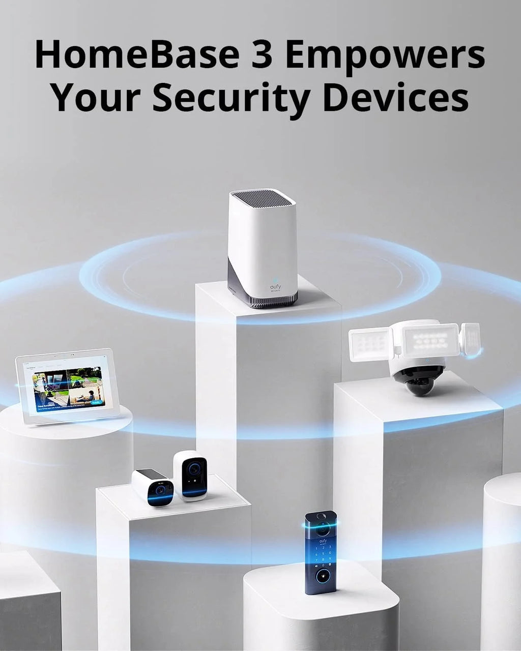 eufy Security Indoor Cam S350, Dual Cameras, 4K UHD Resolution Security Camera with 8 Zoom and 360 PTZ