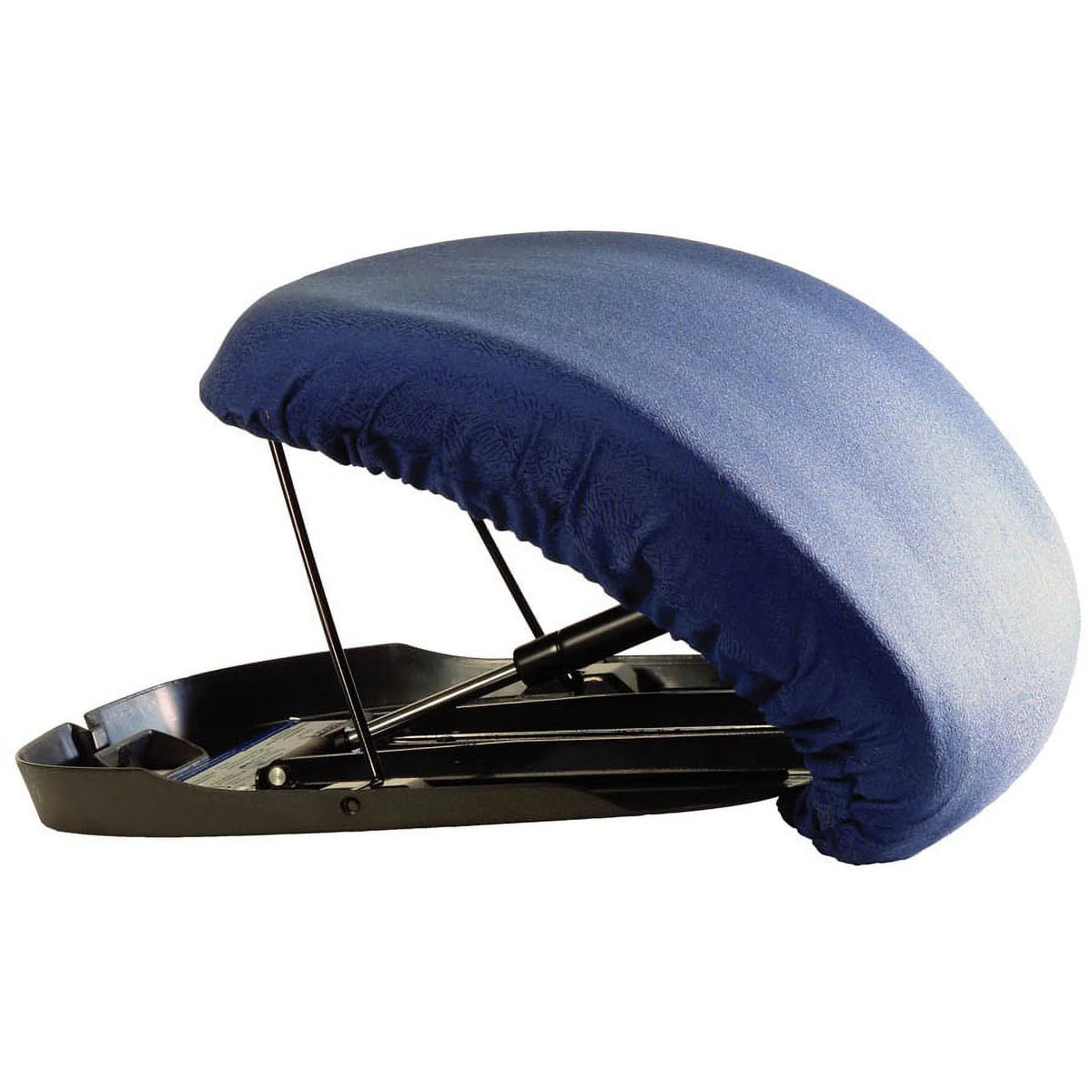 Carex Upeasy Seat Assist Plus Manual Lifting Cushion for Adults, Navy Blue,  340 lb Limit