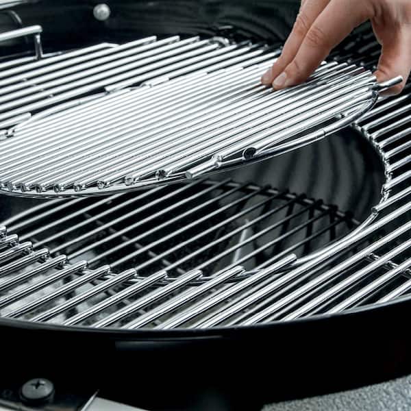 22 in. Performer Deluxe Charcoal Grill in Copper with Built-In Thermometer and Digital Timer
