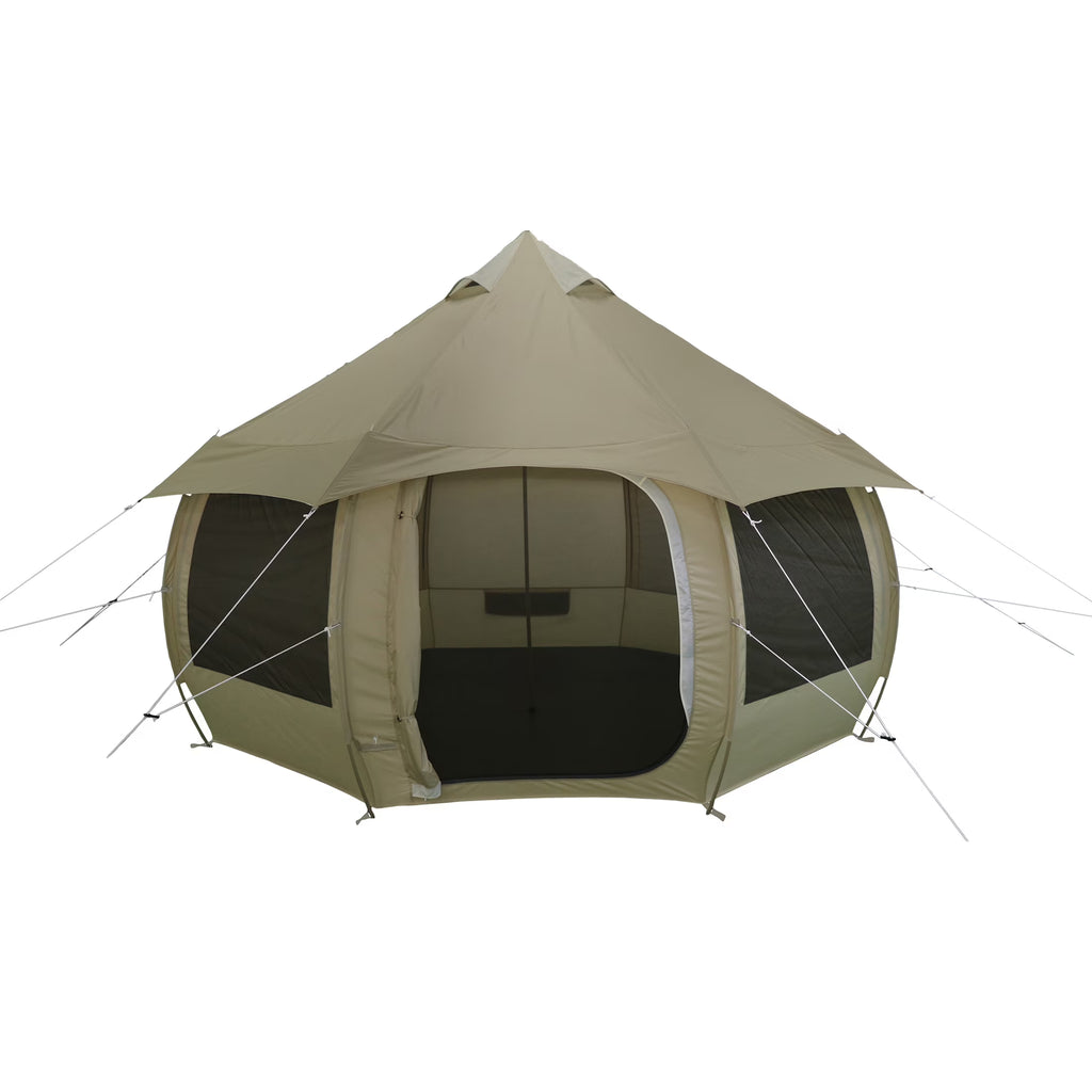 Ozark Trail Mushroom Glamping Bell Tent, with Ripstop Fabric, 6-Person