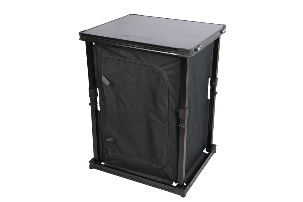 Ozark Trail Kitchen Organizer Hardtop Table, Gray, 23 x 20 x 31