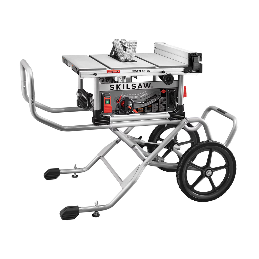 SKIL SPT99-11 10-Inch Heavy Duty Portable Folding Worm Drive Table Saw with Stand