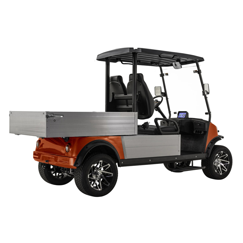 Massimo MVR Cargo Max Electric Utility Golf Cart 48V 5kW Motor - Blue