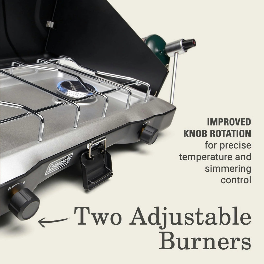 Coleman Triton? 2-Burner Propane Camping Stove