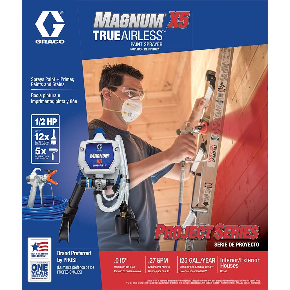 GRACO 262800 Airless Paint Sprayer,1/2 HP,0.27 gpm