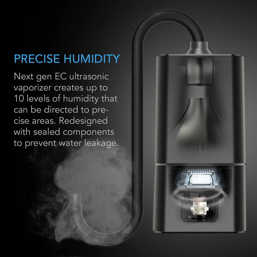 AC Infinity CLOUDFORGE T7, Plant Humidifier 15L with VPD and Humidity Controller, Detachable Piping, Indoor Room Humidifier with Redesigned No-Leak Seal for Grow Tents, Grow Rooms & Greenhouses