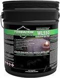 Armor WL550 Matte Wet Look Enhancer Sealer Concrete, Brick, Pavers, Stone, and Slate (WL550-5 Gallon)