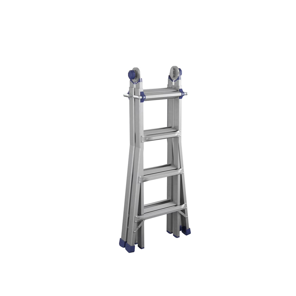 COSCO 18ft Reach Height Aluminum Multi-Position Ladder ,300 lb. Load Capacity Type IA Duty Rating