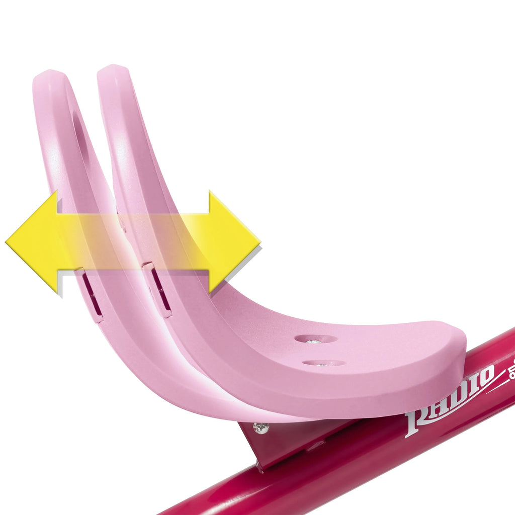 Radio Flyer, 3-in-1 Stroll 'N Trike, 3 Stages Grows with Child, Pink Tricycle