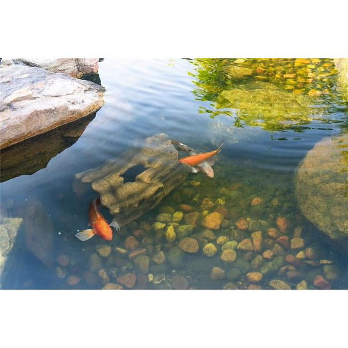 Aquascape 78324 Faux Log Fish Cave, Heavy Duty 11.5 lb