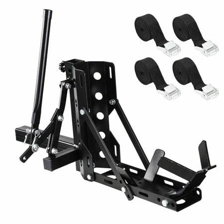 Kojem 800lb Motorcycle Trailer Hitch Carrier Tow Dolly Hauler Mount Rack 2 " Heavy Duty Steel
