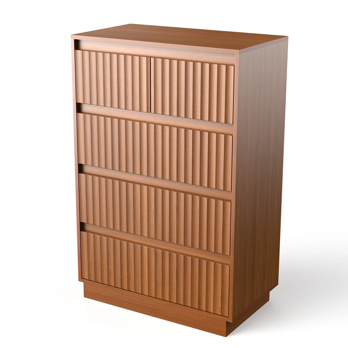 Wood Dresser, 6 Drawer Dresser for Bedroom, Modern Chest of Drawers with Deep Drawers Waterproof Living Room, Hallway, Entryway
