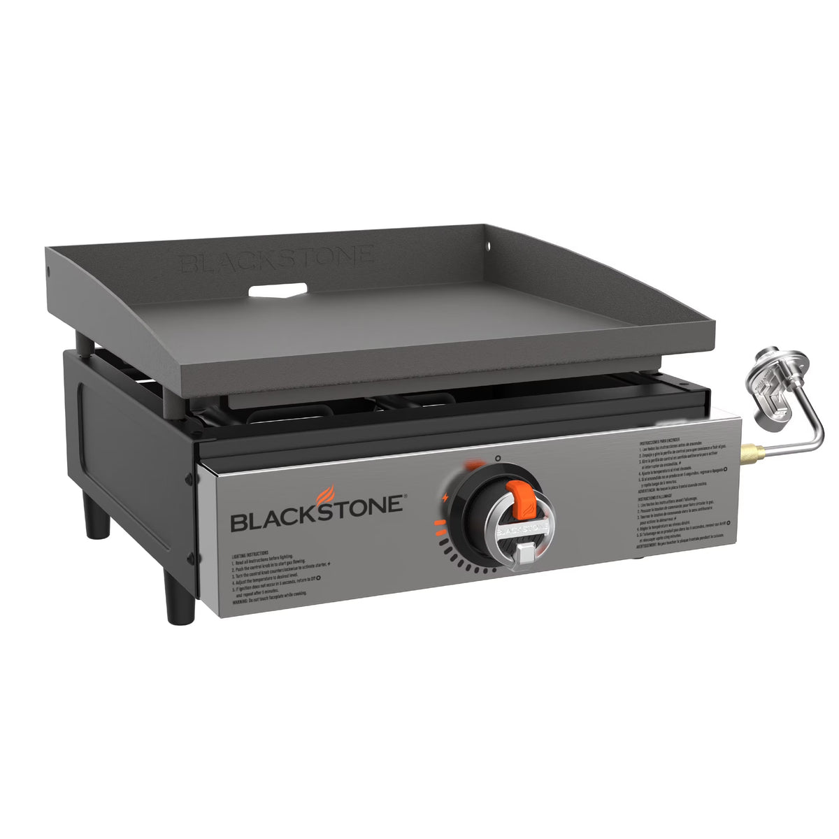 Blackstone 17 Original Tabletop Griddle with Stainless Steel Front Panel