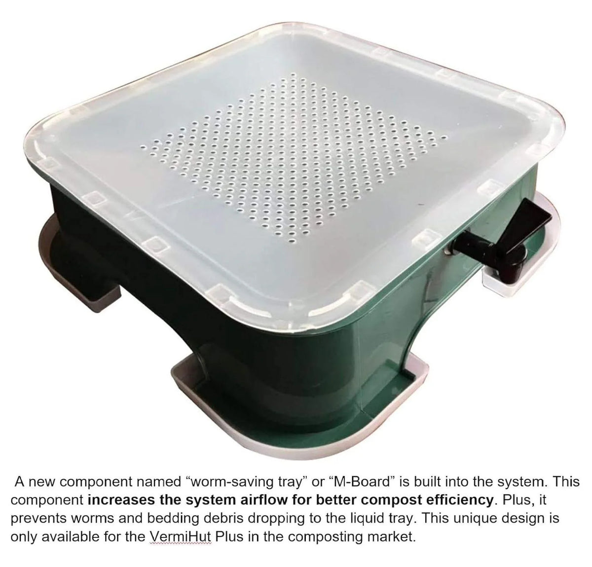 TiaGOC Plus 5-Tray Worm Compost Bin Easy Setup and Sustainable Design
