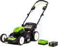Greenworks Pro 80V 21-Inch Brushless Self-Propelled Lawn Mower, 4Ah Battery Included MO80L410