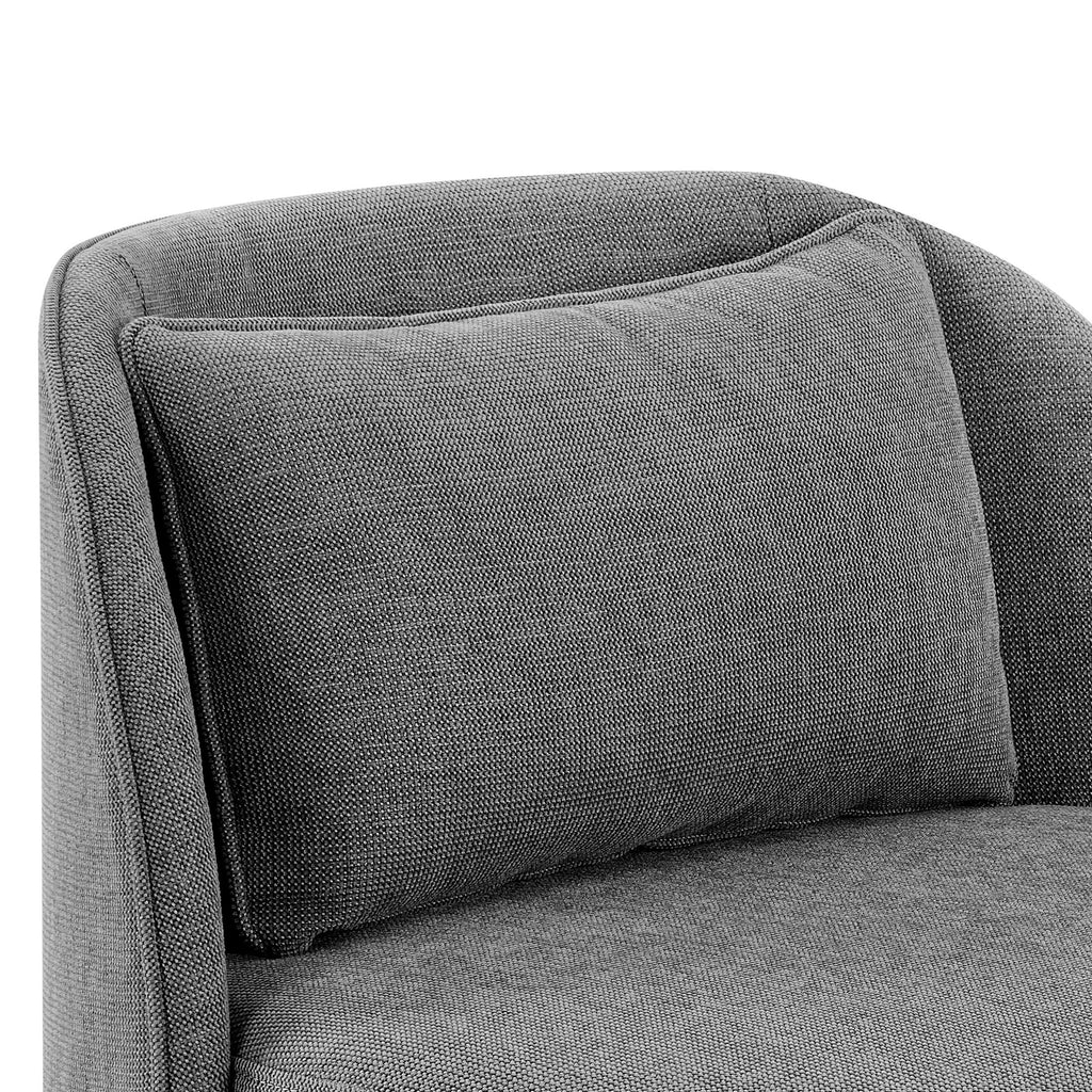 Better Homes & Gardens Juliet Modern Arch Swivel Accent Chair, Cream Boucle