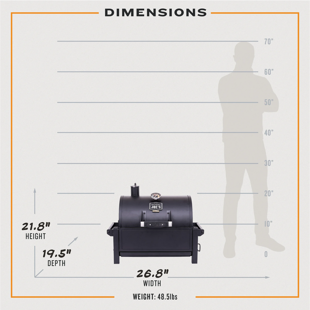 Oklahoma Joe's? Rambler Tabletop Charcoal Grill