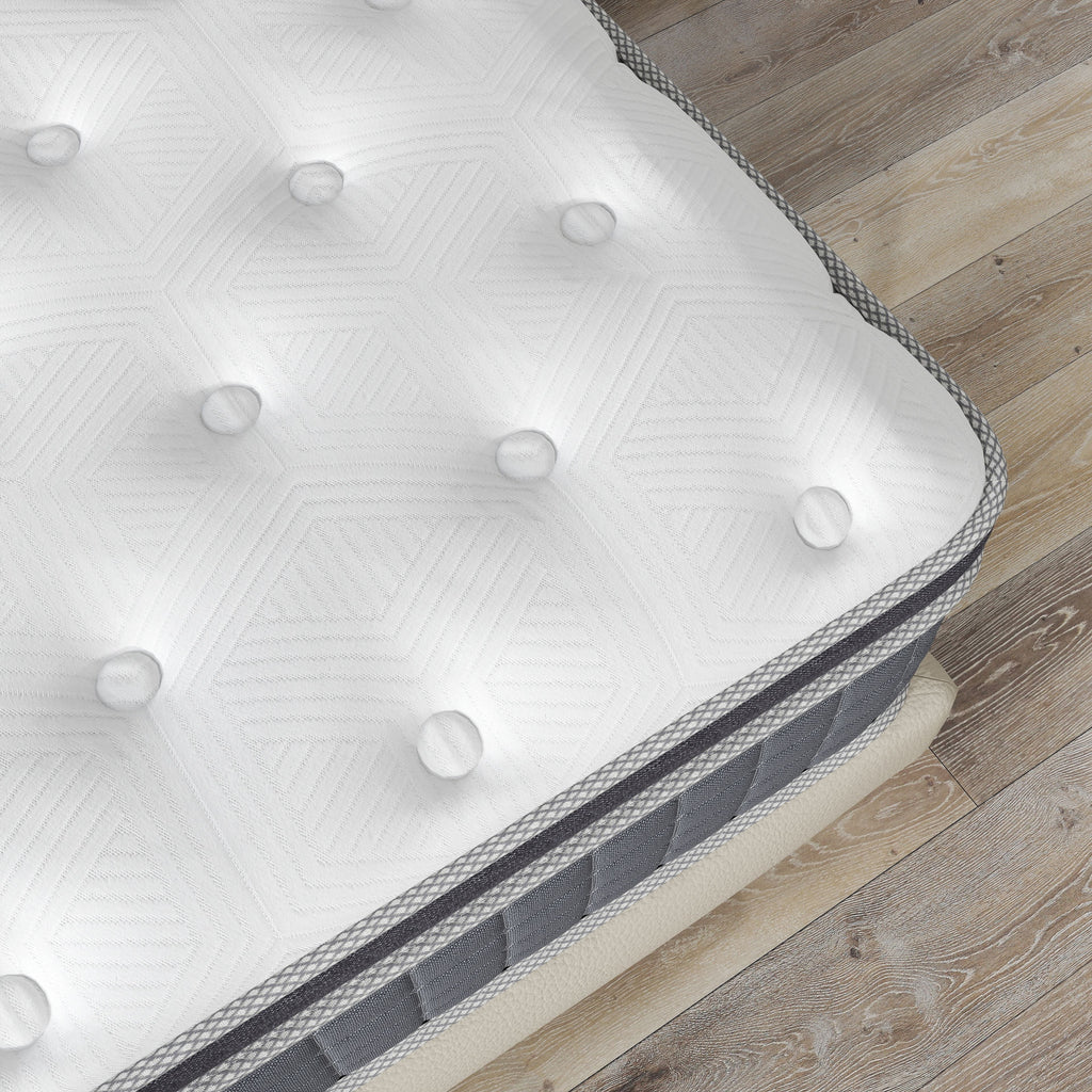 lemontalking 14 inch Hybrid Mattress in a Box Spring Gel Memory Foam,Twin Mattress
