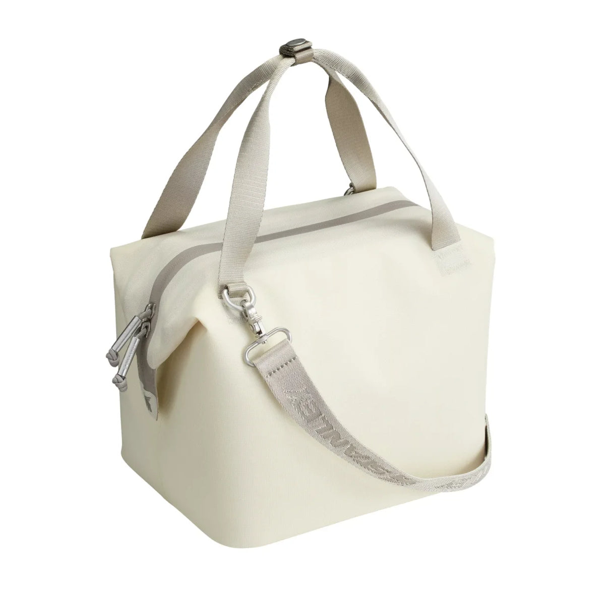 Stanley All Day Julienne Mini Soft Cooler Bag and Lunch Box - Cream Color | Can Cooler with Handles and Strap | 12 Hour Cooling | Insulated Travel Bag with Zipper | BPA-Free