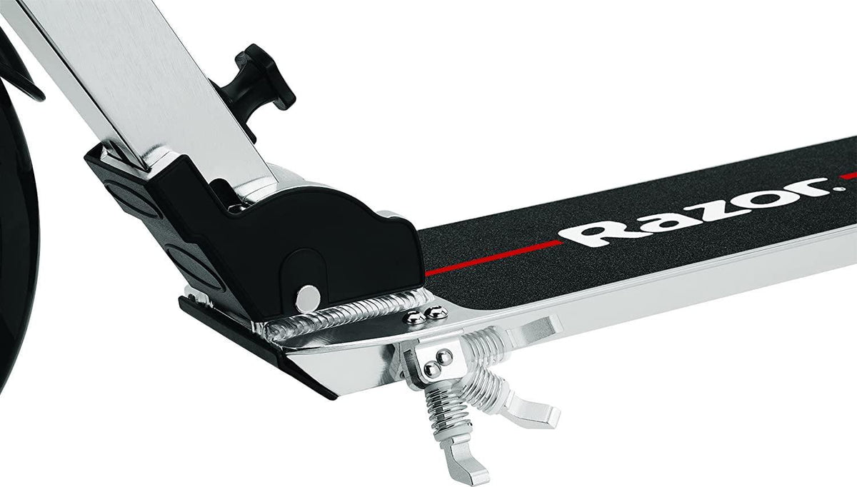 Razor A6 Kick Scooter - 10″ Wheels. Anodized Aluminum. Foldable. Lightweight. for Teen &amp; Adult