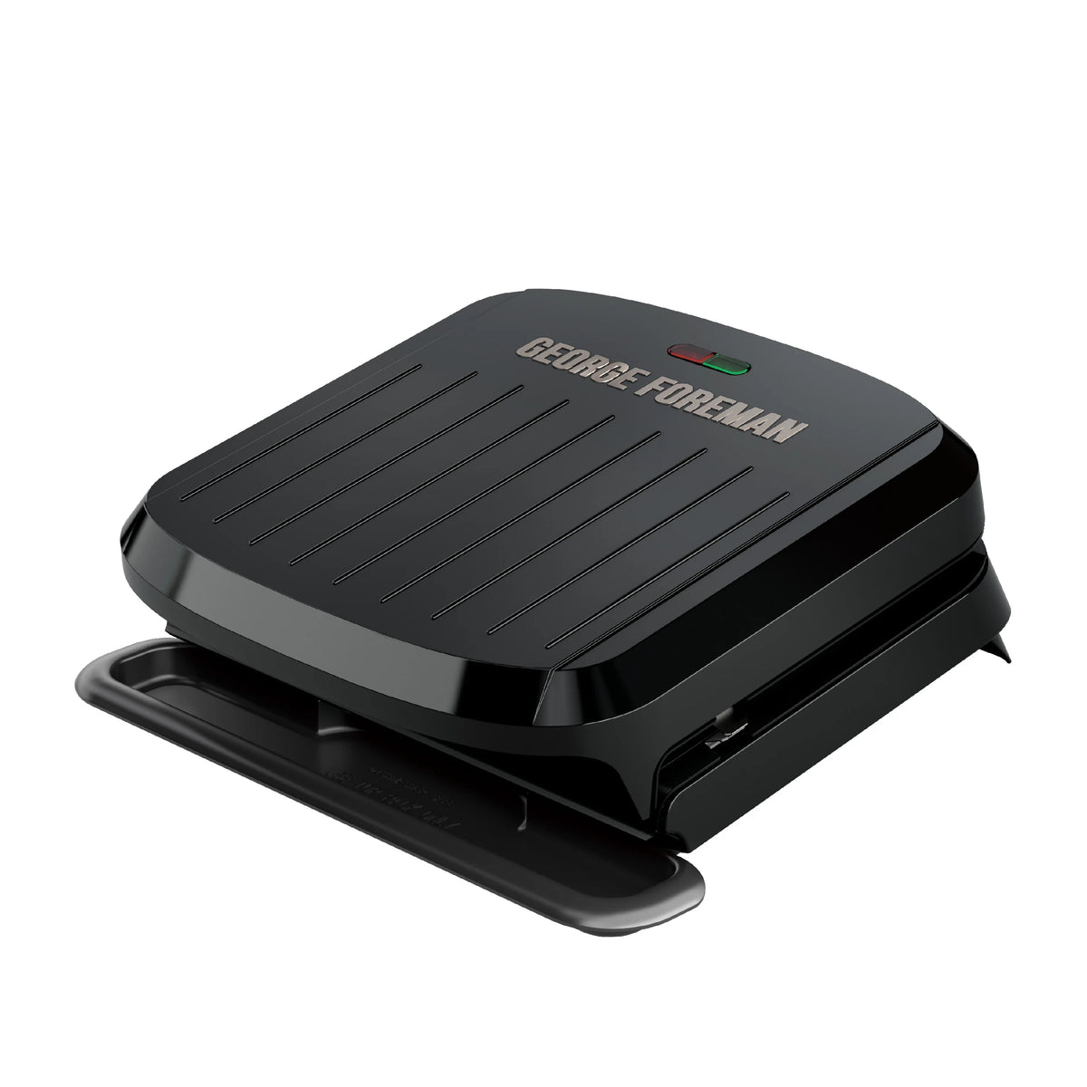 Foreman 4-Serving Removable Plate Grill and Panini, Black, GRP1065B