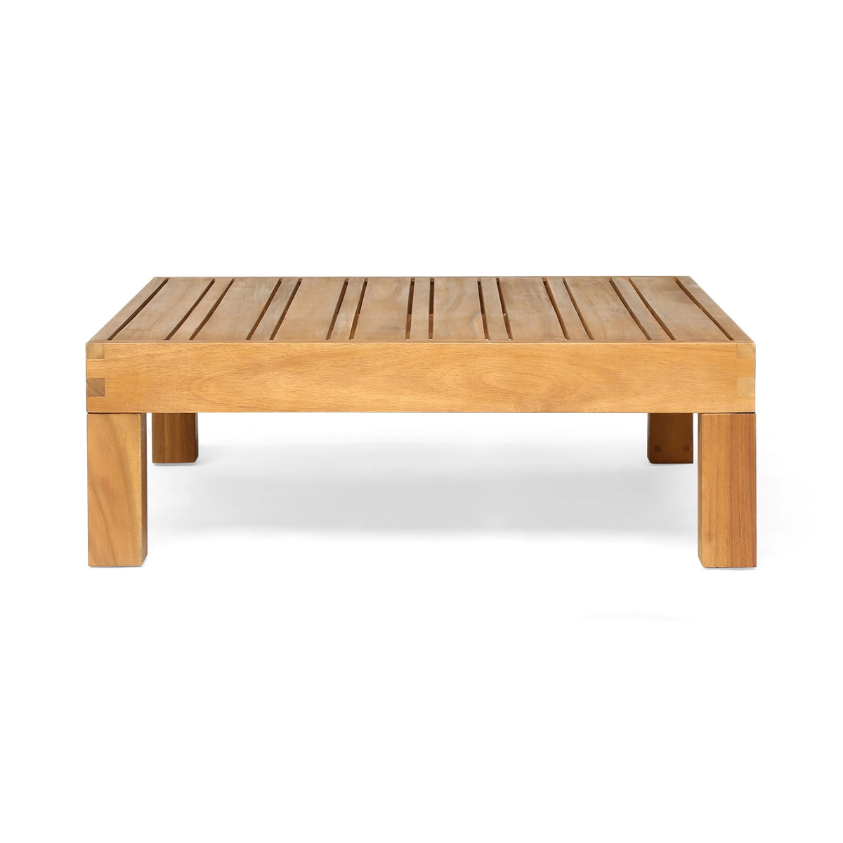 Kaena Acacia Wood Outdoor Coffee Table, Teak