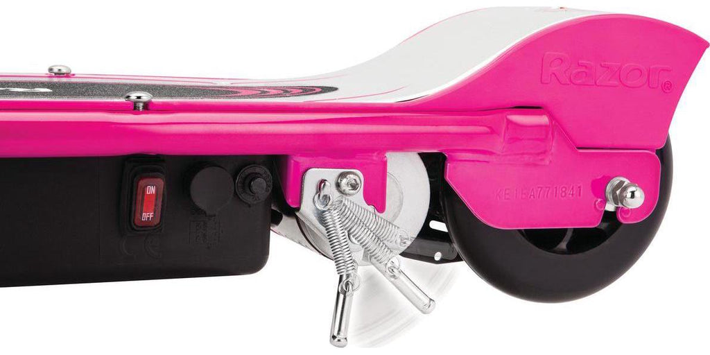 Razor E100 Electric Scooter - Pink. Air-filled Front Tire. up to 10 mph. for Child Age 8+