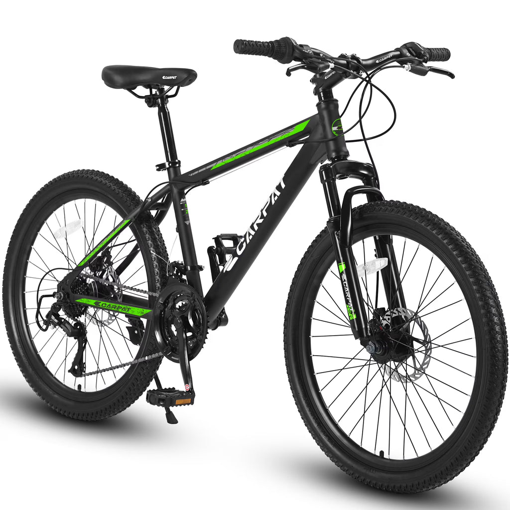 26 inch Mountain Bike for Men, Adult Mens Bike with 21 Speed & Disc Brakes