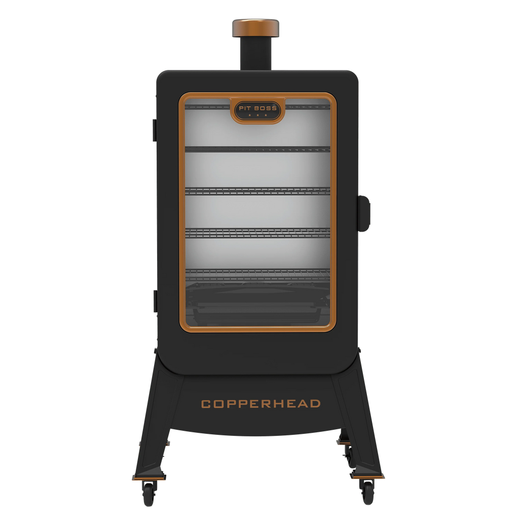 Pit Boss Copperhead 1300 Sq in Vertical Wood Pellet Smoker - Onyx Edition