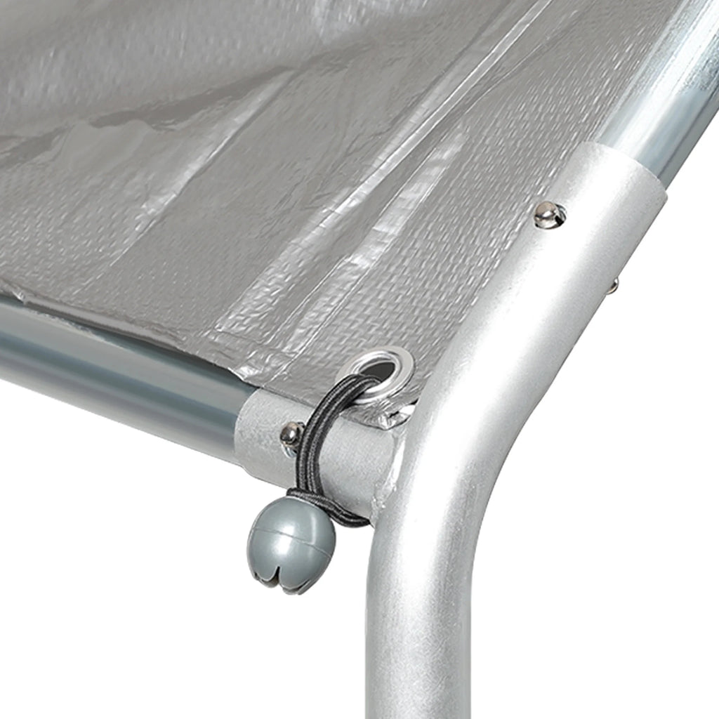 Dextrus Large Metal Chicken Coop, Walk-in Chicken Run, Galvanized Wire Poultry Chicken Hen Pen Cage, Rabbits Duck Cages with Waterproof Anti-Ultraviolet Cover for Farm, Backyard