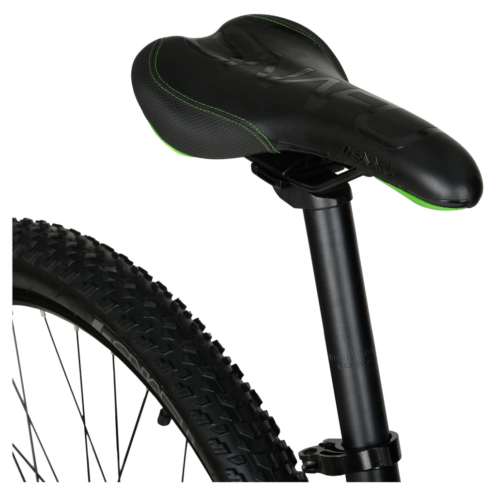 Hyper 29" Carbon Fiber Men's Mountain Bike, Black/Green