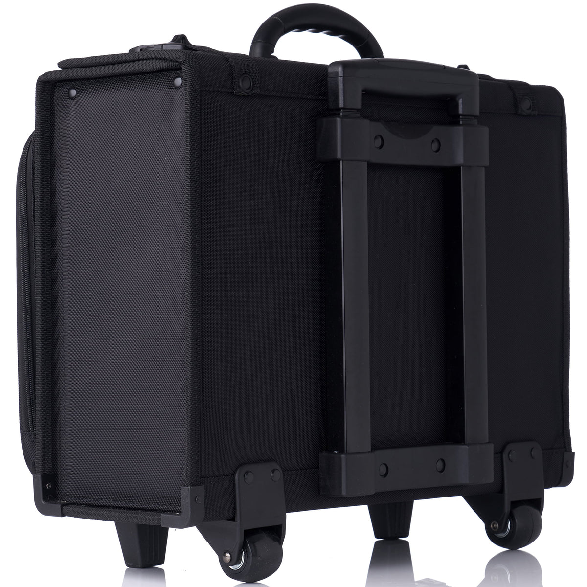 Alpine Swiss Rolling Briefcase Laptop Bag For Men Women Hard Side Catalog Case Wheels Legal Dividers Lawyer Attache Case Carry-On Business Travel Bag
