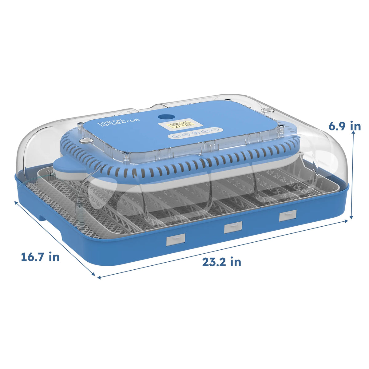 Montary 56 Egg Incubator: Auto Turning, Humidity Control & Water Refill for Chicken/Duck/Goose Eggs w/ Candler
