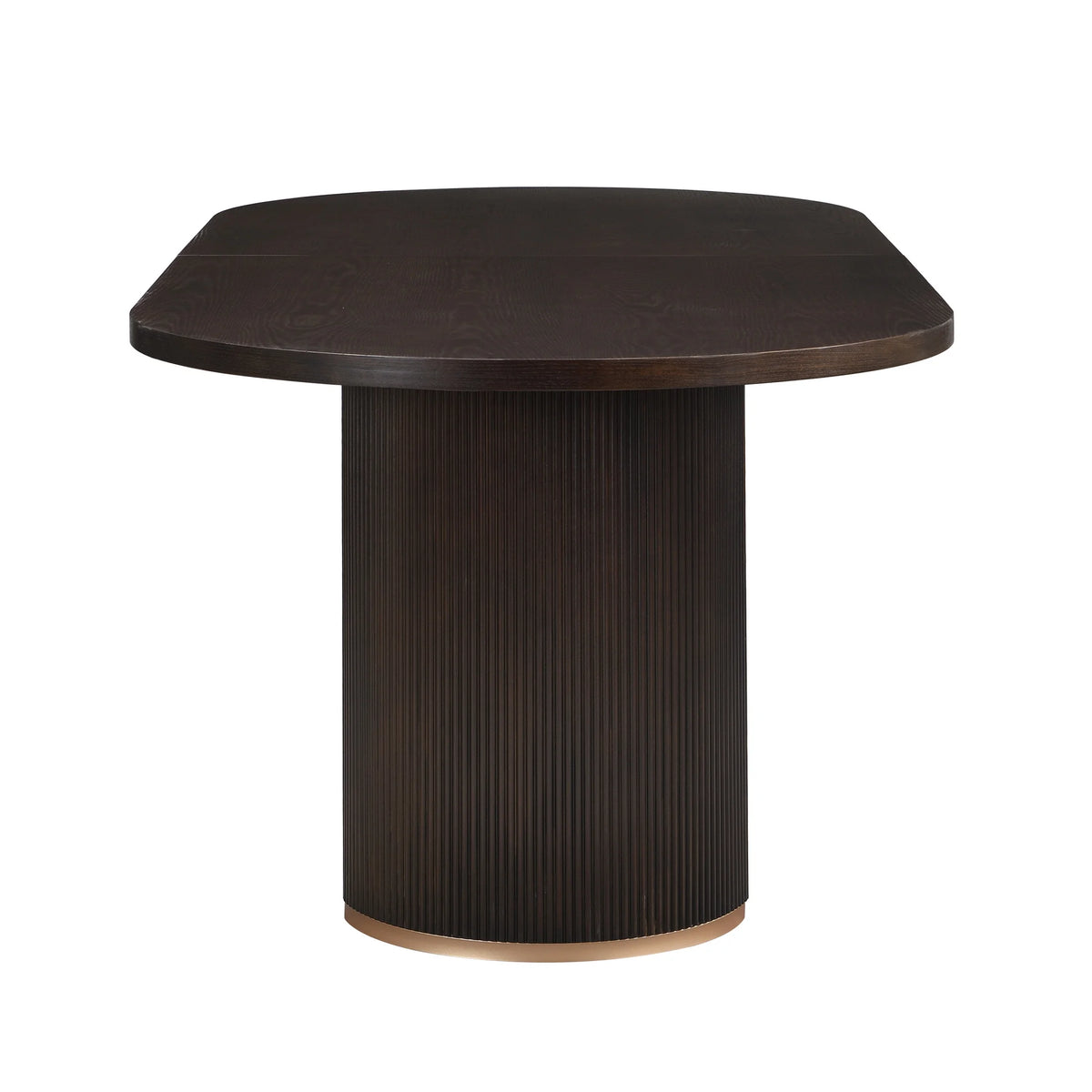 Christopher Knight Home Minimalist 88 Oval Dining Table for 4-6, Espresso