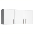 Pemberly Row 54" Wall Cabinet with 3 doors in White