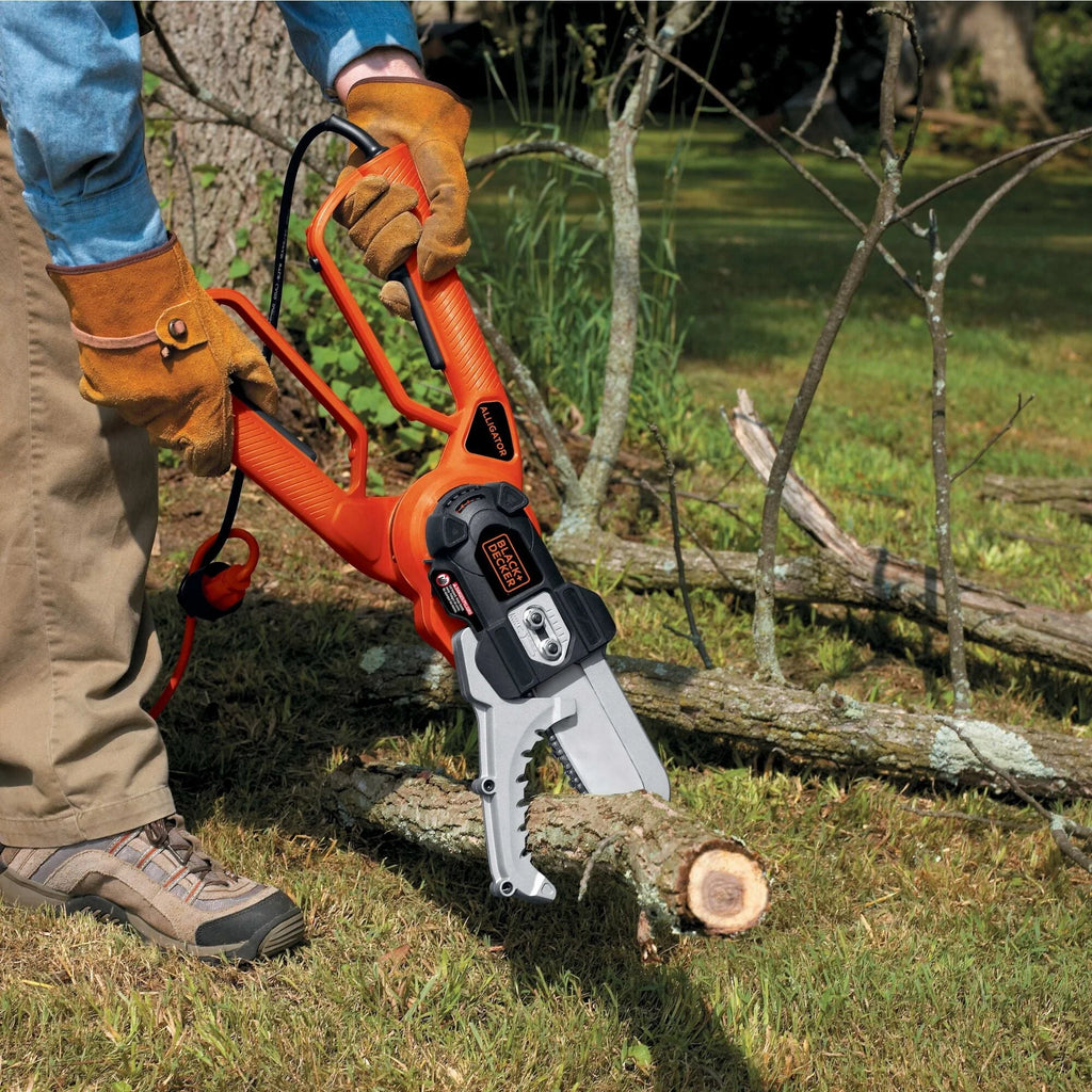 BLACK+DECKER LP1000 4.5 Amp Corded Alligator Lopper Chain Saw