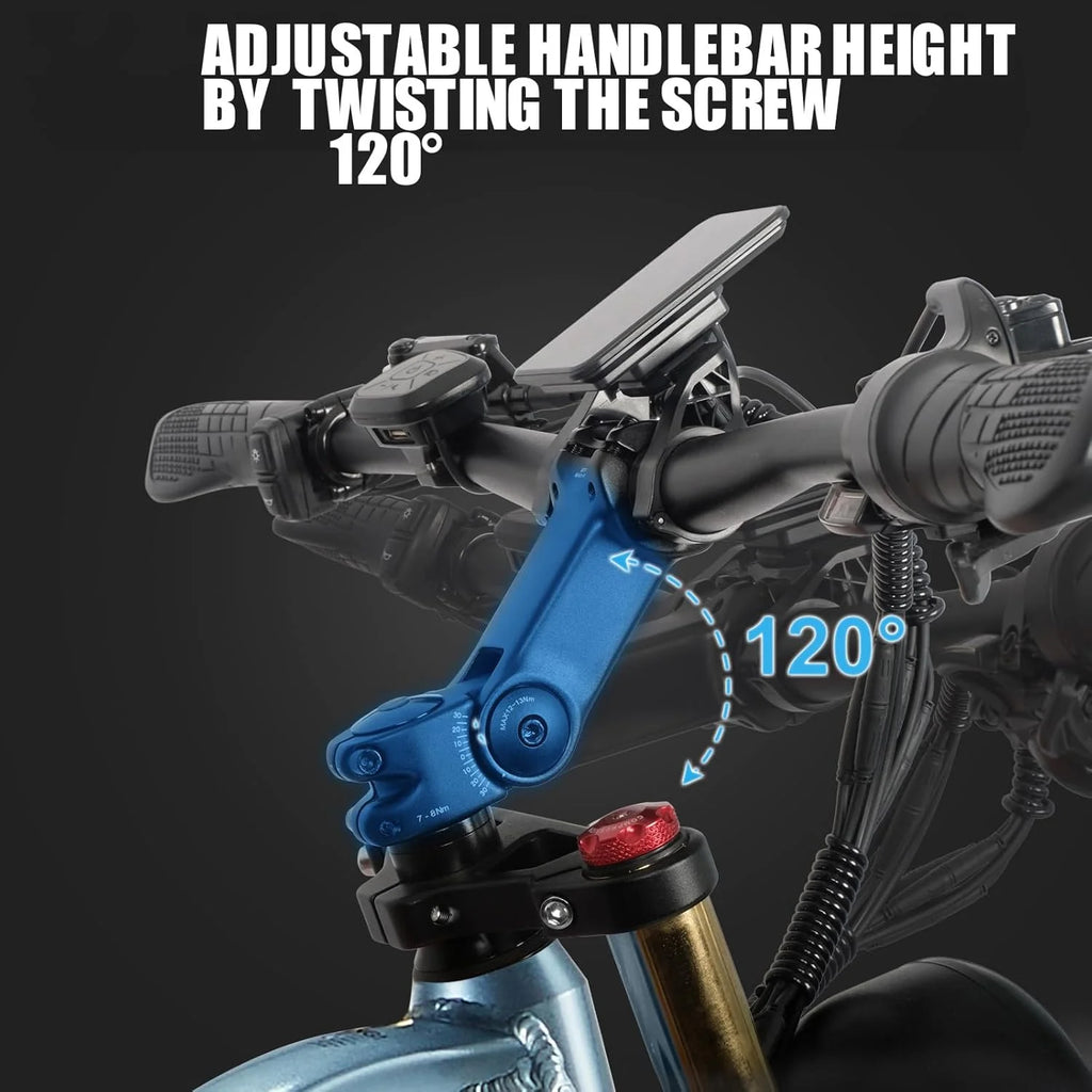 Dual Motors AWD 2000W Electric Bike for Adult 26'', UL2849 48V 30AH Removable Battery E-mountain bike 4.0 Fat Tire up to 35MPH&120Miles Long Range Off-road Ebike Beach Dual Hydraulic&Brakes E-Bicycle