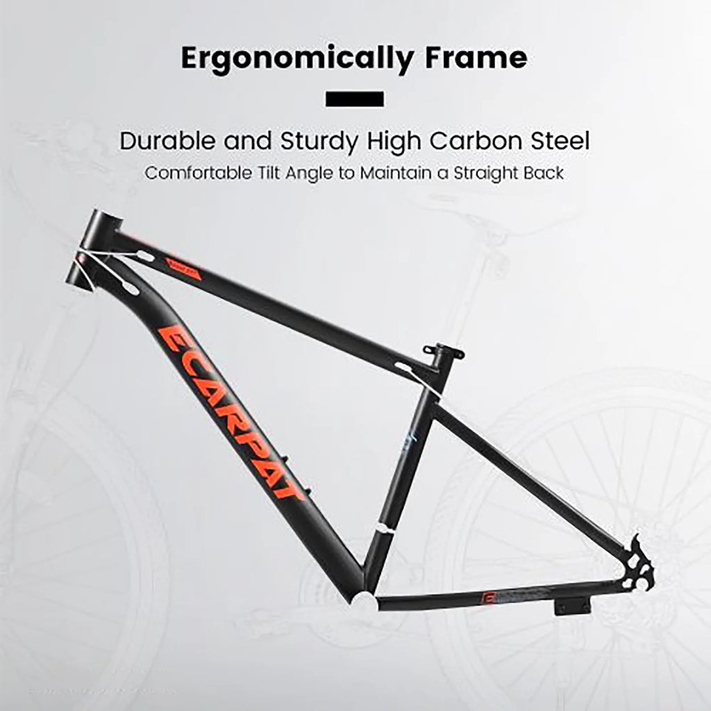 24 Inch Mountain Bike for Teenagers, High Carbon Steel Frame, Dual Full Suspension Mountain Bike, Mountain Tire, 21 Speed Mens Womens Outdoor Cycling, Birthday Gifts