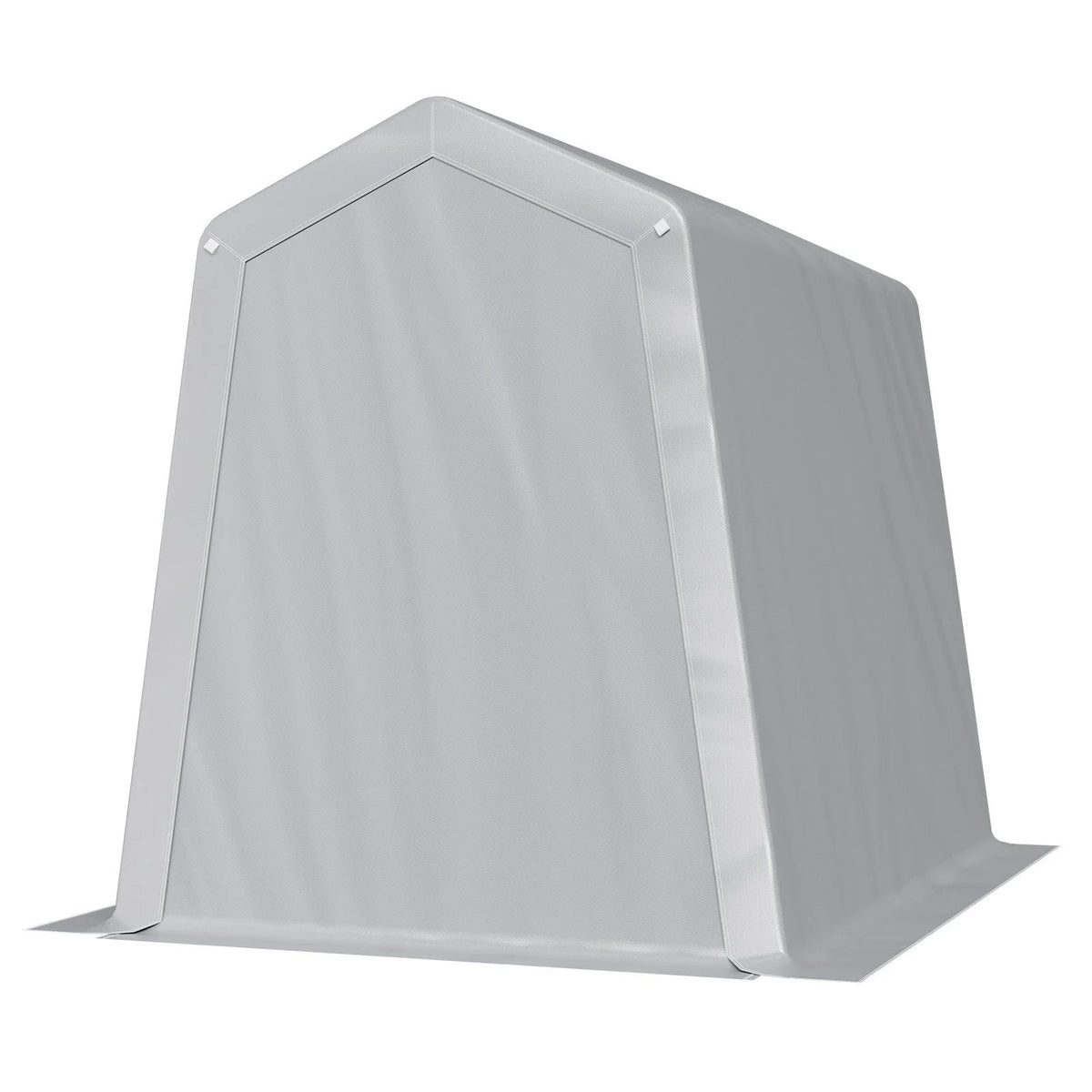 6X8ft waterproof portable canopy carport, metal frame yard tool storage tent, quick assembly weatherproof