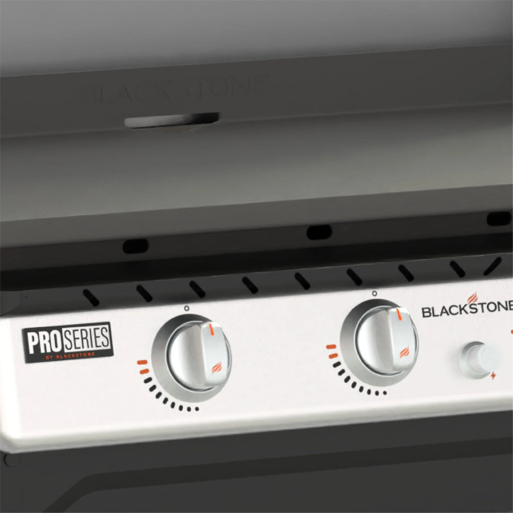 Blackstone Pro Series 4-Burner 36" Propane Omnivore Drop-in Outdoor Griddle with Hood