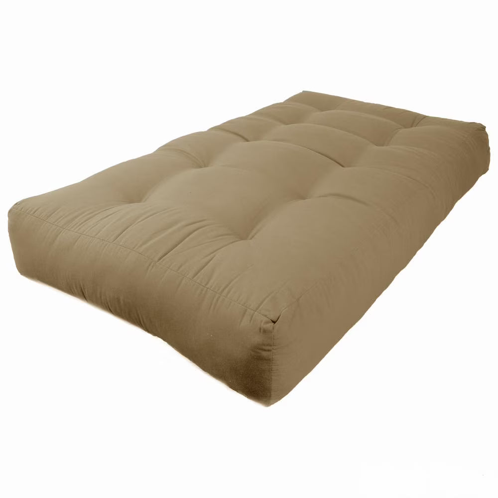 Blazing Needles Renewal 10-inch Twill Full-size Futon Mattress - Sage - Sage