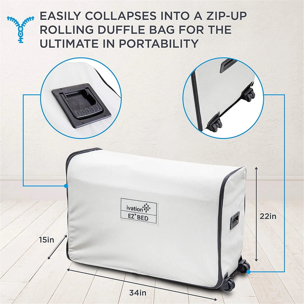 Ivation EZ-Bed 10 in Portable Air Beds with Built-in Pump, Full