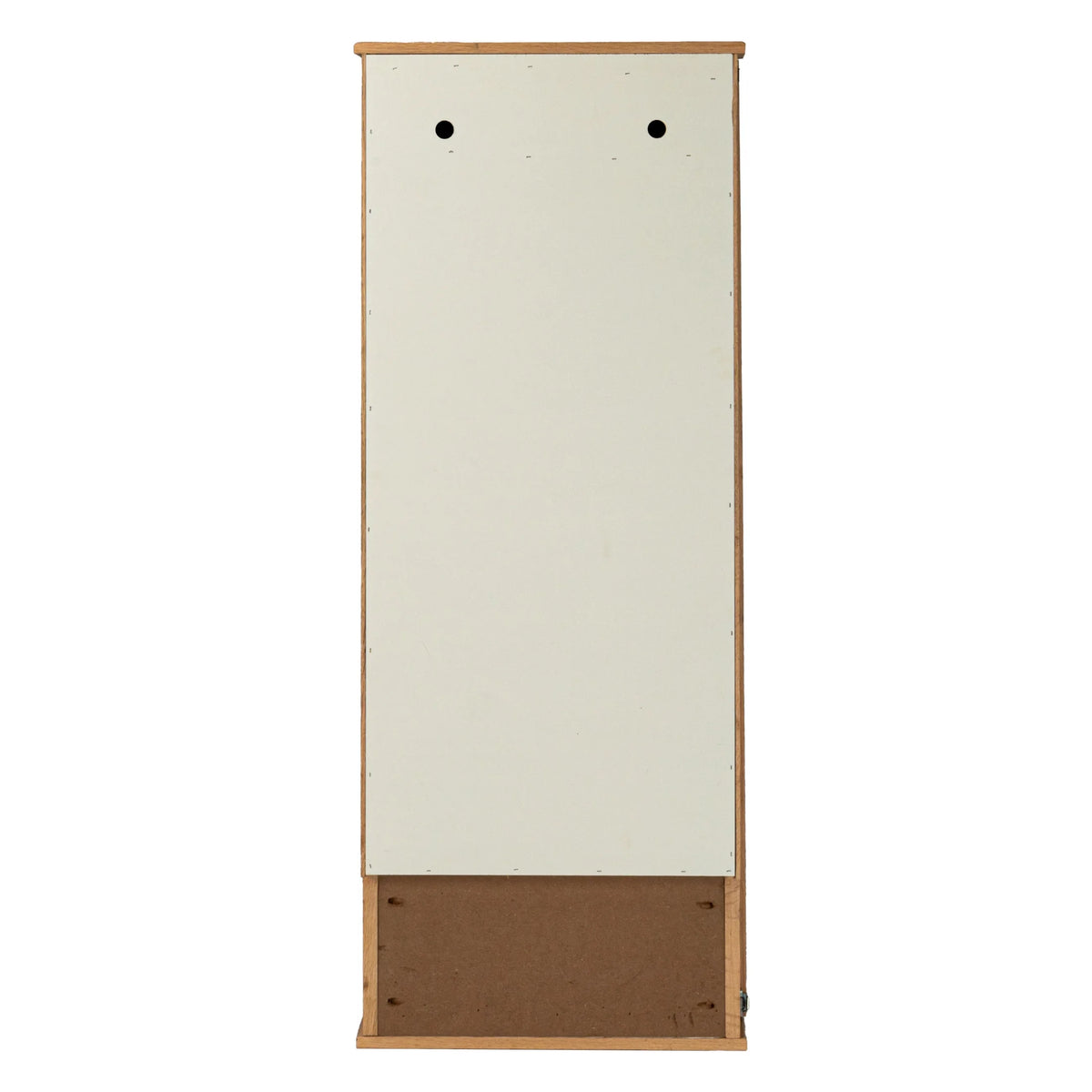 Household Essentials Iron n Fold Wall Ironing Board Cabinet, Built-In Ironing Board, Sturdy MDF, Melamine Cabinet, 7 Height Settings, Mounts Securely to Wall, Includes Pad with Cover, White