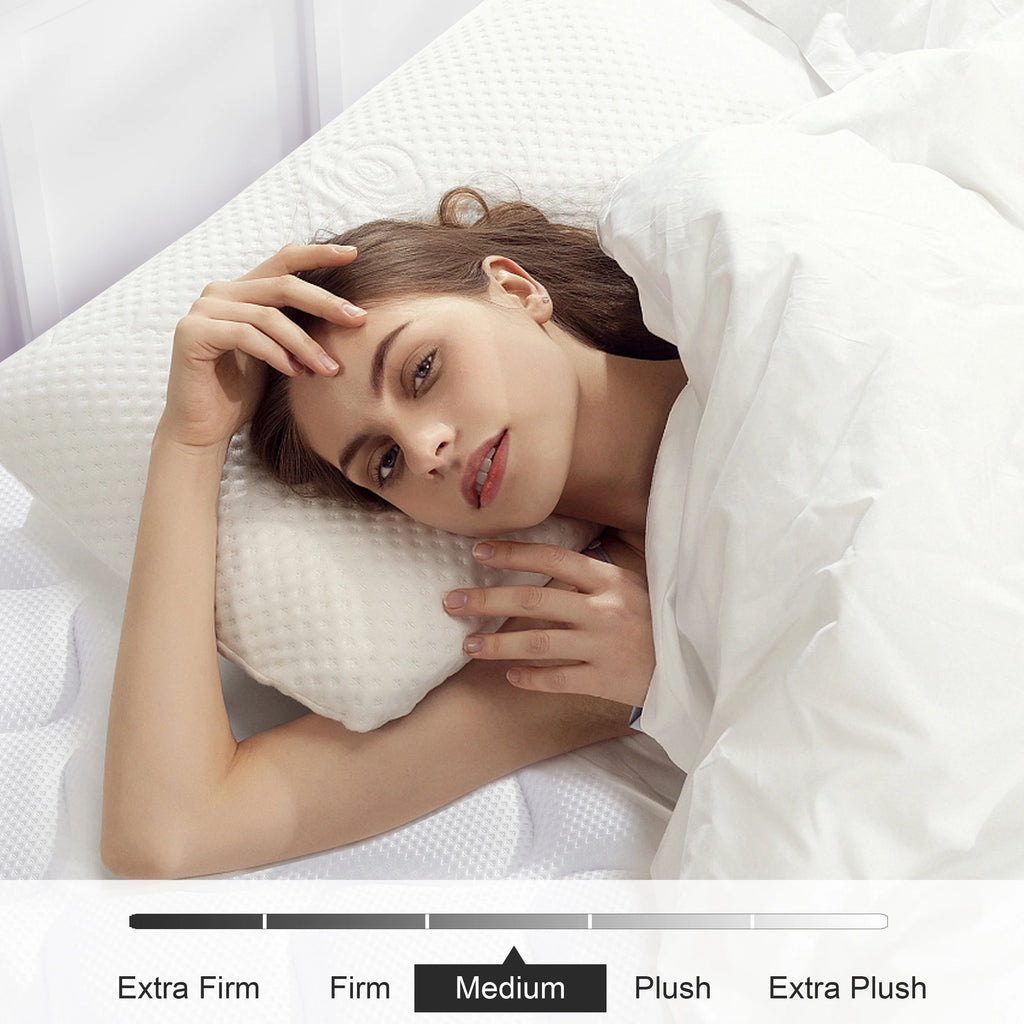 Queen Size Mattress, 12 Inch Memory Foam Hybrid Mattress Full Size in a Box, Back Pressure & Pain Relief, Medium Firm Mattresses, Motion Isolation,CertiPUR-US