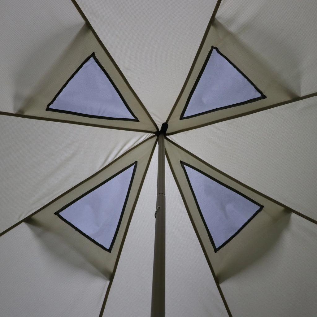 Ozark Trail Mushroom Glamping Bell Tent, with Ripstop Fabric, 6-Person