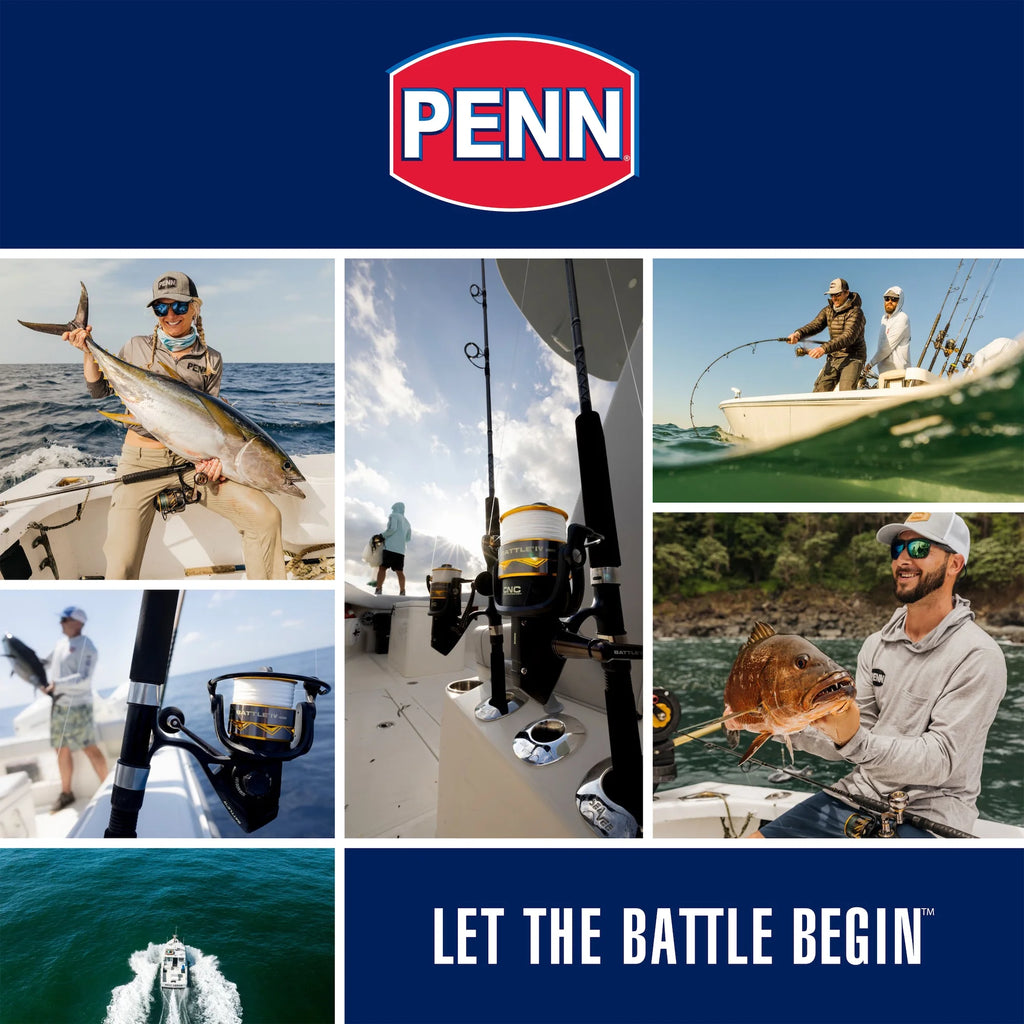 PENN Battle® II Spinning Reel, 5000 Size Fishing Reel